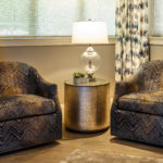 Cozy seating area